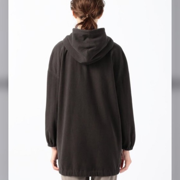 James Perse Oversized Womens Hoodie 100% Cotton Sweater - Picture 5 of 16